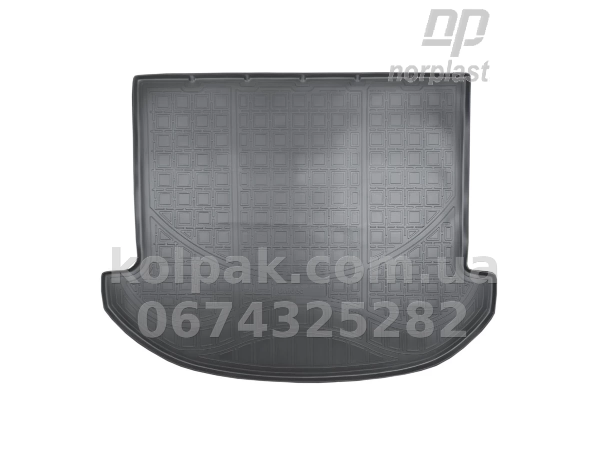 Polyurethane boot mat for Hyundai Santa Fe DM, 7 seats 2012-, Norplast NPA00-T31-521 Polyurethane boot mat for Hyundai Santa Fe DM, 7 seats 2012-, Norplast NPA00-T31-521 β photo 1