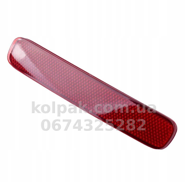 Left rear bumper reflector Toyota Highlander 2013-2016, passive, AVTM, 187061F3P Left rear bumper reflector Toyota Highlander 2013-2016, passive, AVTM, 187061F3P β photo 1