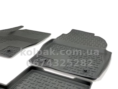 Floor mats for Ford Kuga 2 2016-2019, Rubber, 5 pcs, Seintex, 88321 — photo 4