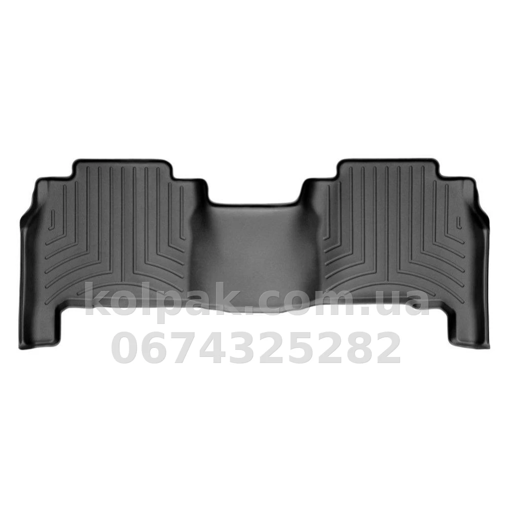 Floor mats for Toyota Land Cruiser 200/Lexus LX570 2007-, with raised edges, rear, black, Weathertech 441572 Floor mats for Toyota Land Cruiser 200/Lexus LX570 2007-, with raised edges, rear, black, Weathertech 441572 β photo 1