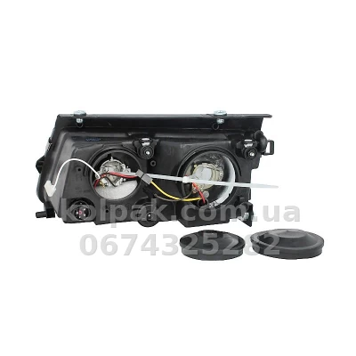 Front left headlight Volkswagen Passat B5 1996-2001, H7/H1, electric adjustment, Depo, 441-1125L-LD-EM — photo 2