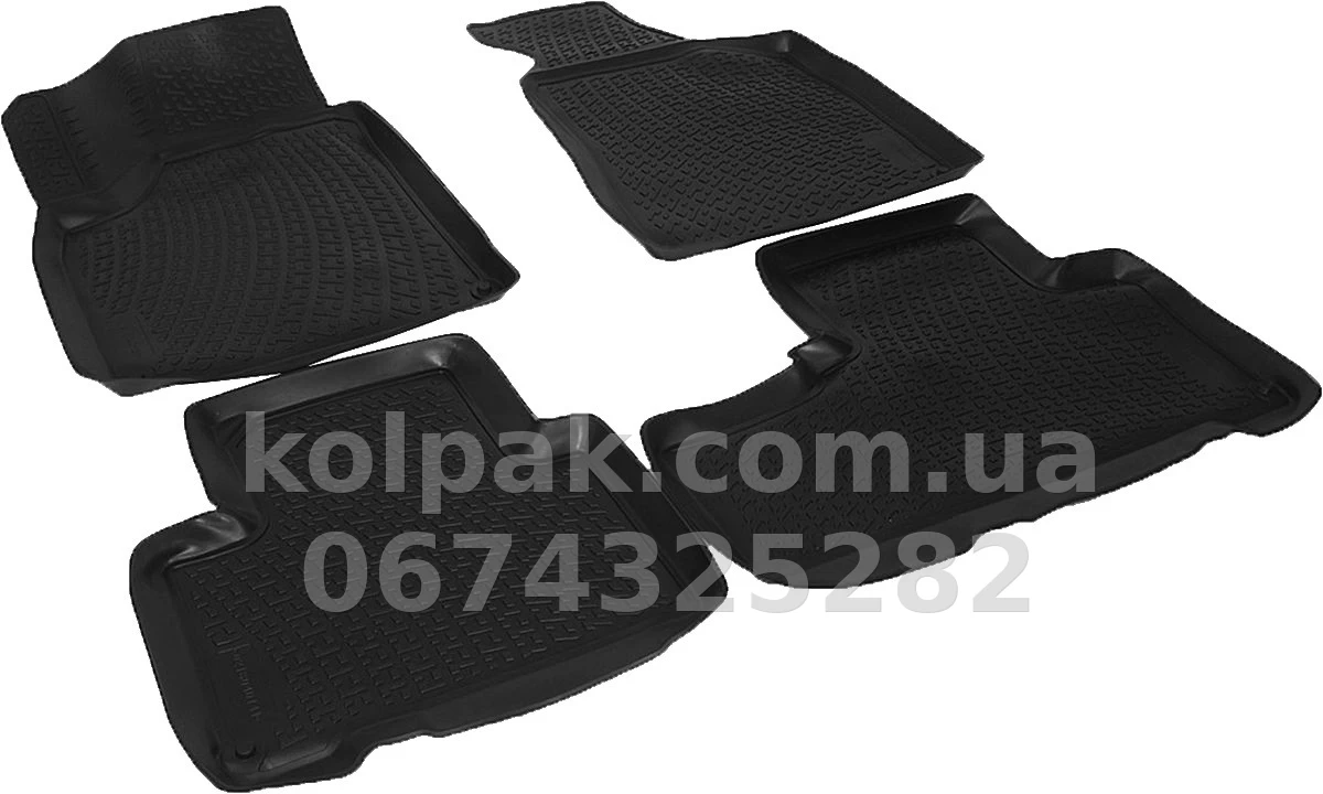 Polyurethane floor mats for SsangYong Korando 2010-, L.Locker, 218040101 Polyurethane floor mats for SsangYong Korando 2010-, L.Locker, 218040101 β photo 1
