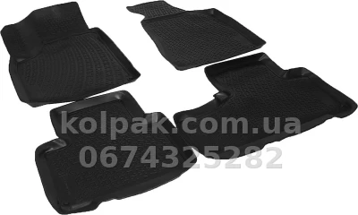 Поліуретанові килимки в салон SsangYong Korando 2010-, L.Locker, 218040101