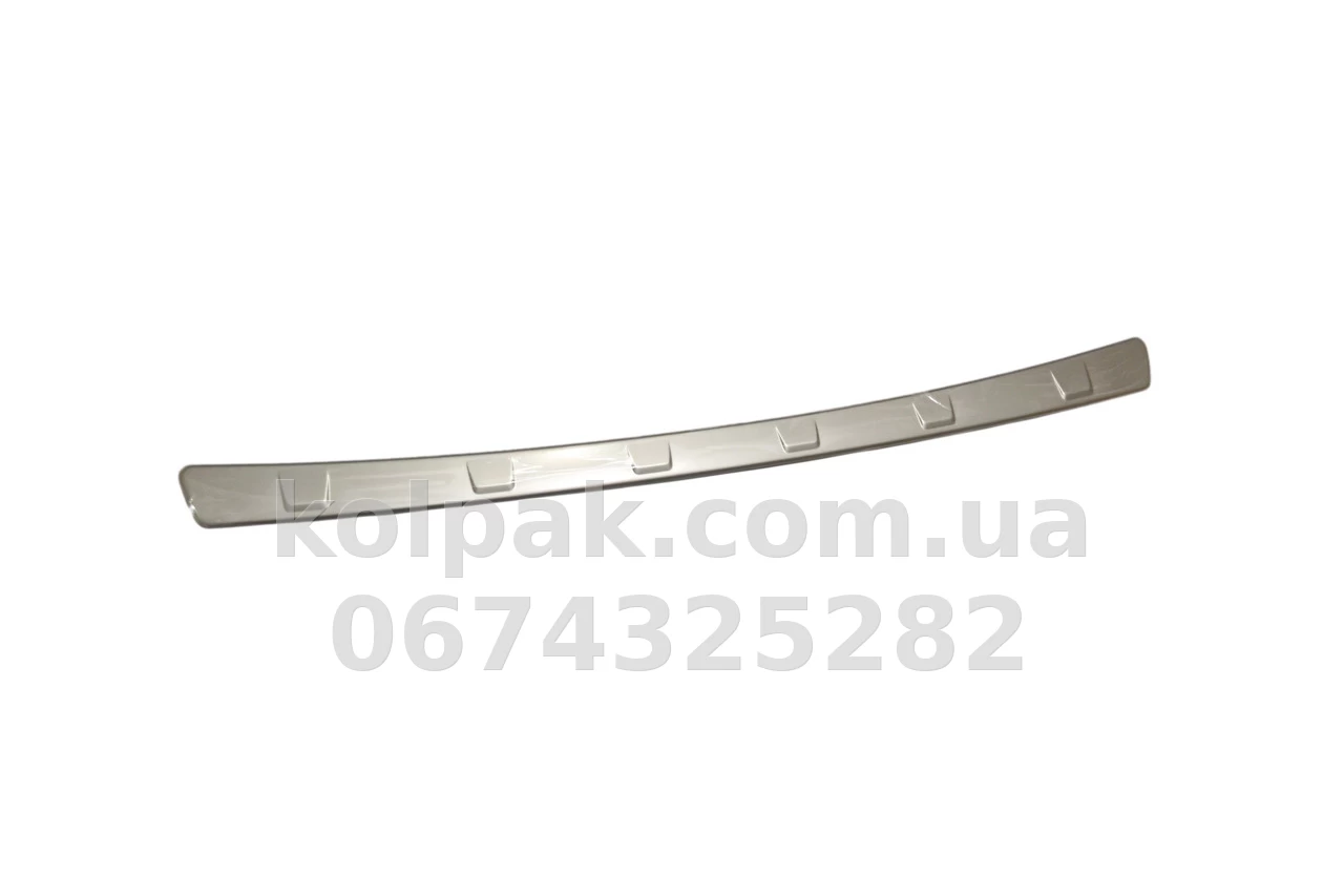 Chrome rear bumper protector Mitsubishi ASX 2018-, MZ576693EX Chrome rear bumper protector Mitsubishi ASX 2018-, MZ576693EX β photo 1