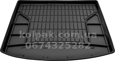 Boot mat for Toyota Rav4 2019-, hybrid, lower level, with organiser, Pro-Line, Frogum FG TM413238 Boot mat for Toyota Rav4 2019-, hybrid, lower level, with organiser, Pro-Line, Frogum FG TM413238 β photo 2