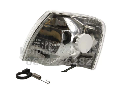 Right indicator light Volkswagen Passat B5 1997-2000, white, without bulb holder, Depo, 441-1516R-UE-C — photo 2