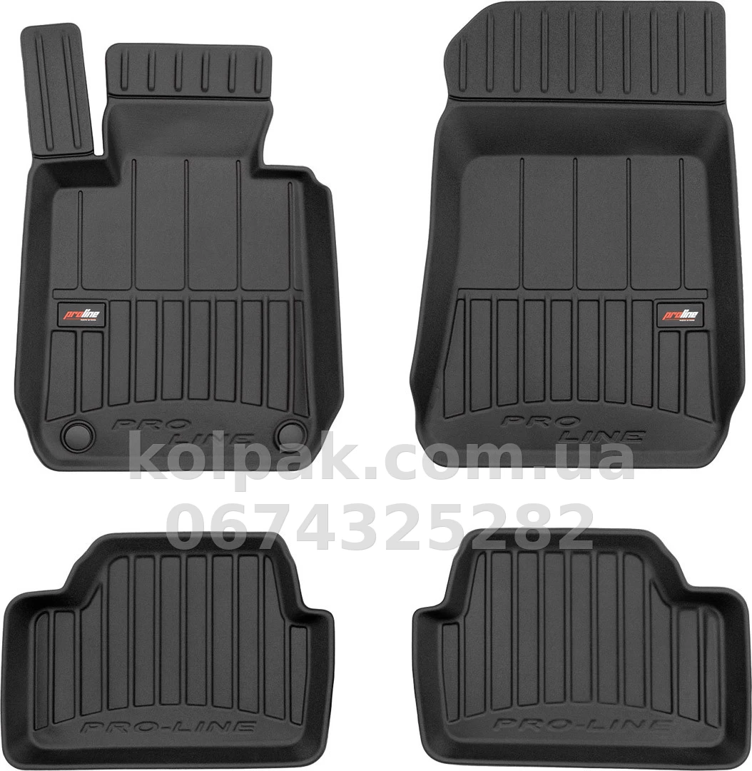 Floor mats for BMW 1-Series E81/E82/E87/E88 2004-2011, Proline 3D, Frogum, FG 3D426887 Floor mats for BMW 1-Series E81/E82/E87/E88 2004-2011, Proline 3D, Frogum, FG 3D426887 β photo 1