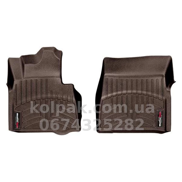 Килимки в салон Mercedes-Benz G-Class W463 2013-2018, з бортиком, передні, какао, Weathertech 474941 Килимки в салон Mercedes-Benz G-Class W463 2013-2018, з бортиком, передні, какао, Weathertech 474941 — фото 1