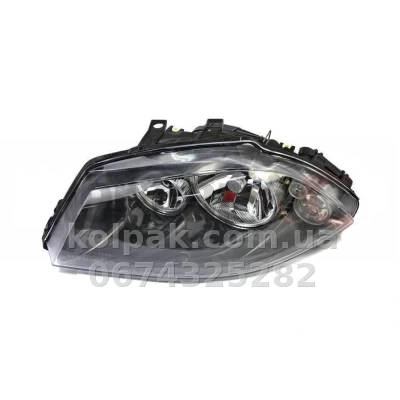 Передня ліва фара Seat Ibiza/Cordoba 2002-2008, H7/H3, електричне регулювання, Depo, 445-1115L-LD-EM Передня ліва фара Seat Ibiza/Cordoba 2002-2008, H7/H3, електричне регулювання, Depo, 445-1115L-LD-EM
