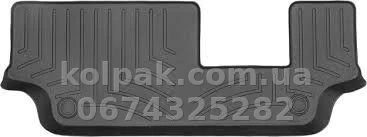 Килимки в салон Mercedes-Benz GLE-Class V167 2019-, 3 ряд, з бортиком, задні, чорні, Weathertech 4415333 Килимки в салон Mercedes-Benz GLE-Class V167 2019-, 3 ряд, з бортиком, задні, чорні, Weathertech 4415333 — фото 1
