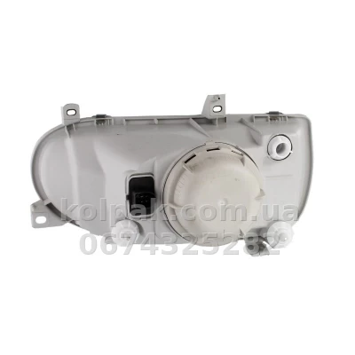 Front left headlight Volkswagen Golf 3 1991-1997, H4, electric/manual adjustment, Depo, 441-1111L-LD-E — photo 2