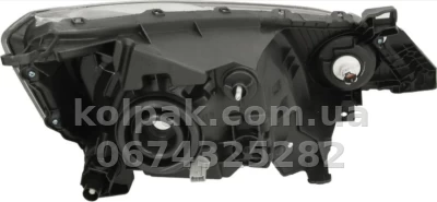 Передня ліва фара Nissan NV200 2009-2016, електричне регулювання, без коректора, без ламп (H4/PY21W/W5W), Depo, 1151125LLDEM Передня ліва фара Nissan NV200 2009-2016, електричне регулювання, без коректора, без ламп (H4/PY21W/W5W), Depo, 1151125LLDEM — фото 2