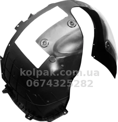 Front right wheel arch liner Kia Sportage 2018- 86812D9500 AVTM 444049388 — photo 2