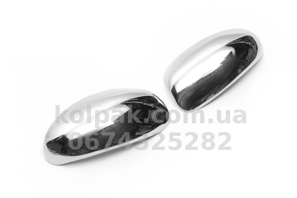 Chrome mirror covers (2 pcs) Ford Focus 1998-2004, Carmos, 6451049 Chrome mirror covers (2 pcs) Ford Focus 1998-2004, Carmos, 6451049 β photo 1