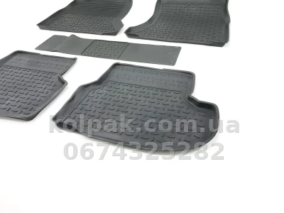 Floor mats for BMW 5-Series F10 2013-2016, Rubber, 5 pcs, Seintex, 88278 Floor mats for BMW 5-Series F10 2013-2016, Rubber, 5 pcs, Seintex, 88278 β photo 5