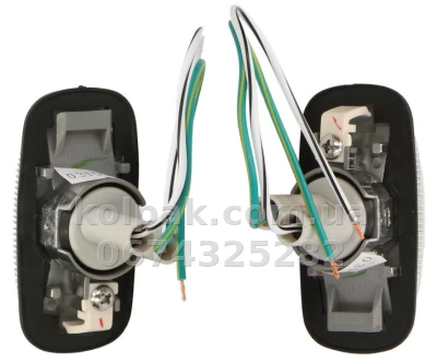 Indicator light Nissan Almera (N15/N16/Clasic) 1995-2013/Maxima 1995-2006/Primera (P11) 1996-2002, wing-mounted, Depo, 115-1401P-X — photo 2