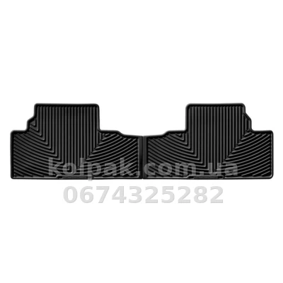 Килимки в салон Lexus RX 2009-, задні, чорні, Weathertech W132