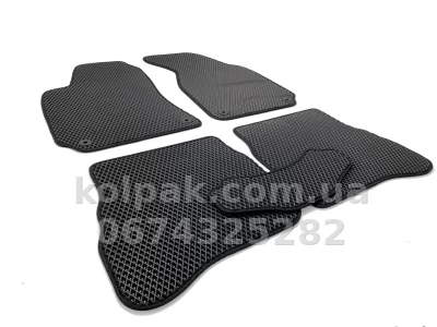 Килимки в салон Volkswagen Passat B5/B5+ 1996-2005, EVA, чорні, 5 шт., AVTM BLCEV1669 — фото 2