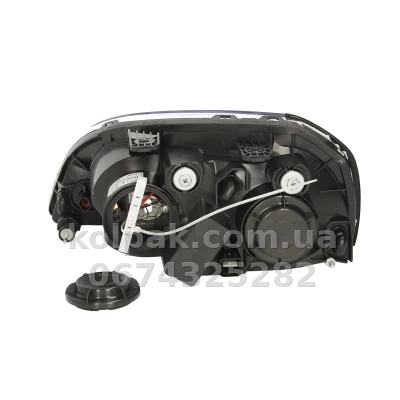 Front right headlight Chevrolet Lacetti SD/CW 2004-2012/Daewoo Nubira 2003-, H1/H7, electric adjustment, Depo, 222-1114R-LD-EM — photo 2