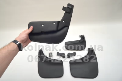 Бризковики на Volkswagen TOUAREG 2010–2018 HAVOC повний комплект Бризковики на Volkswagen TOUAREG 2010–2018 HAVOC повний комплект — фото 6