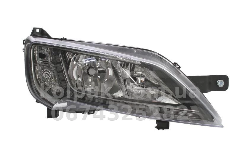 Front right headlight Citroen Jumper/Fiat Ducato/Peugeot Boxer 2014-, H7/H7/LED, with motor, electric adjustment, Depo, 552-1145RMLEMN1 Front right headlight Citroen Jumper/Fiat Ducato/Peugeot Boxer 2014-, H7/H7/LED, with motor, electric adjustment, Depo, 552-1145RMLEMN1 β photo 1