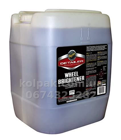 Concentrate for cleaning wheel rims Meguiars Detailer Wheel Brightener 18,93 L Meguiars D14005 Concentrate for cleaning wheel rims Meguiars Detailer Wheel Brightener 18,93 L Meguiars D14005 β photo 1