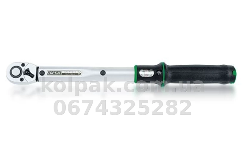 Динамометричний ключ 1/2"x405mm(L) 20-100Nm TOPTUL ANAM1610 Динамометричний ключ 1/2"x405mm(L) 20-100Nm TOPTUL ANAM1610 — фото 1