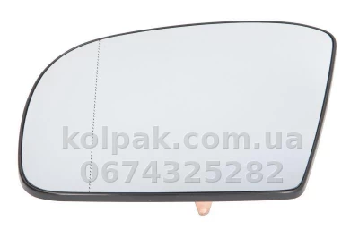 Лівий вкладиш дзеркала Mercedes-Benz G-Class W463 2012-/GL-Class X166 2012-/GLK-Class X204 2012-/GLS X166 2015-/M-Class W166 2011-, із підігрівом, AVTM, A2518101119, 186431696