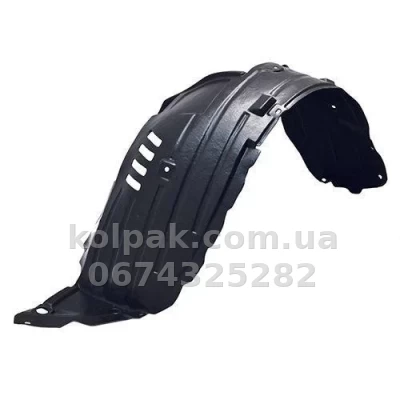 Front left wheel arch liner Nissan Qashqai 2006-2014 63843JD00A AVTM 441617385 — photo 2