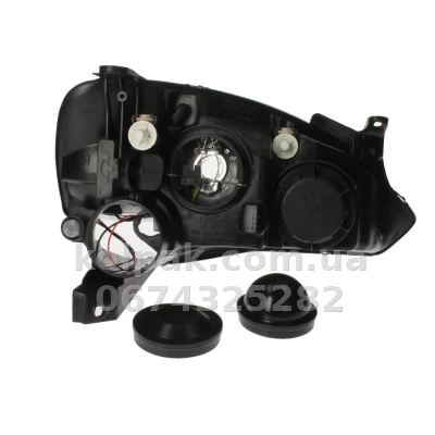 Передня ліва фара Opel Corsa C 2000-2003/Combo C 2001-2010, H7/H7, прозора, електричне регулювання, тип Valeo, Depo, 442-1125L-LDEMN Передня ліва фара Opel Corsa C 2000-2003/Combo C 2001-2010, H7/H7, прозора, електричне регулювання, тип Valeo, Depo, 442-1125L-LDEMN — фото 2