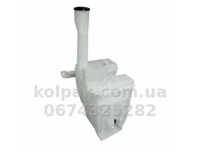 Бачок омивача Mitsubishi Lancer 9 2004-2007, 1 отвір для насоса-отв. для датчика +насос, із кришкою, із горловиною, AVTM, 184805101