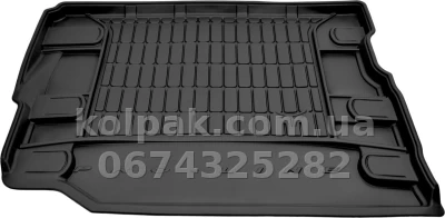 Boot mat for Jeep Wrangler Unlimited JL 2019-, with organiser, with subwoofer Alpine, 2 row without adjustments, Frogum FG TM406841 — photo 2