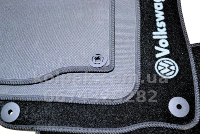 Ворсові килимки в салон Volkswagen Bora 1998-2005/Golf 4 1997-2003, чорні, 5 шт., AVTM BLCCR1657 Ворсові килимки в салон Volkswagen Bora 1998-2005/Golf 4 1997-2003, чорні, 5 шт., AVTM BLCCR1657 — фото 6