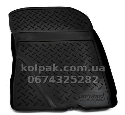 Polyurethane floor mats for Honda Civic 8 EU FD1 2006-2012, 4 doors, Norplast, NPL-Po-30-08 — photo 3