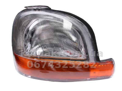 Передня права фара Renault Kangoo 1997-2003, H4, електричне регулювання, Depo, 551-1127R-LD-EM Передня права фара Renault Kangoo 1997-2003, H4, електричне регулювання, Depo, 551-1127R-LD-EM