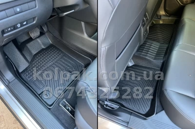 Всепогодні килимки в салон Nissan X-Trail/Rogue T33 2021–2026 HAVOC™ Maximum Coverage — фото 4