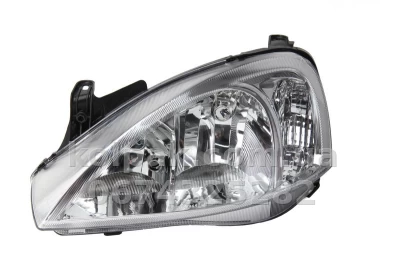 Передня ліва фара Opel Combo 2004-2011, H7/H1, електричне регулювання, Depo, 442-1125L-LDEMD Передня ліва фара Opel Combo 2004-2011, H7/H1, електричне регулювання, Depo, 442-1125L-LDEMD