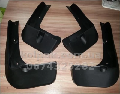 Бризковики Hyundai Santa Fe 2012–2018 EUR/USA HAVOC Оригінал повний комплект Бризковики Hyundai Santa Fe 2012–2018 EUR/USA HAVOC Оригінал повний комплект — фото 3