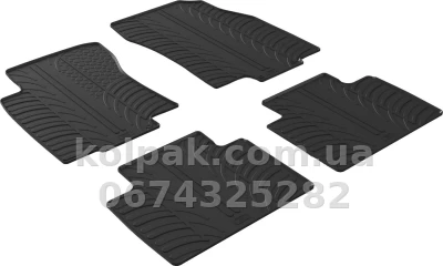 Килимки в салон Renault Koleos 2016-, GledRing, GR 0030