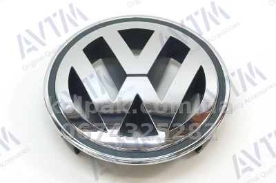 Емблема решітки радіатора Volkswagen Jetta 2005-2011/Golf 6 2007-2009/Passat B6 2006-2011/CC 2008-2012/Tiguan 2008-2011, 150 мм, AVTM, 1800737 Емблема решітки радіатора Volkswagen Jetta 2005-2011/Golf 6 2007-2009/Passat B6 2006-2011/CC 2008-2012/Tiguan 2008-2011, 150 мм, AVTM, 1800737