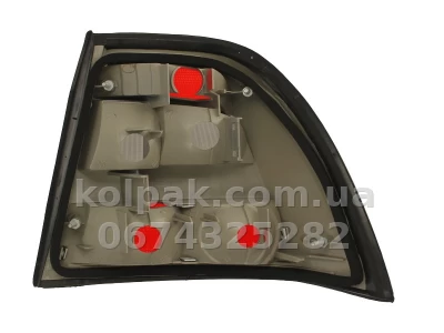 Rear left light Opel Vectra B 1999-2003, smoked/red, Depo, 442-1922L-UE — photo 2