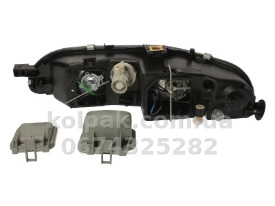 Front right headlight Fiat Bravo 1995-2001, H1/H1, electric adjustment, Depo, 661-1120R-LD-EM — photo 2