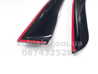Window wind deflectors for Citroen Berlingo 3d/Peugeot Partner 3d 2009- AVTM AMC41209 — photo 4