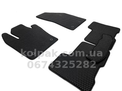 Килимки в салон Jeep Renegade 2014-, EVA, чорні, 4 шт., AVTM BLCEV2002 Килимки в салон Jeep Renegade 2014-, EVA, чорні, 4 шт., AVTM BLCEV2002 — фото 2