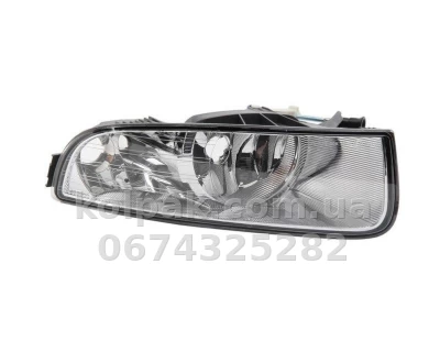Протитуманна фара Skoda Superb 2008-2013, з ДХО, права, Depo, 665-2009R-UE