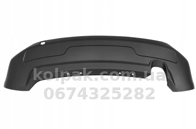 Спойлер заднього бампера Jeep Compass 2011-2016, чорний, AVTM, 183806975P