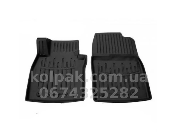 Polyurethane floor mats for Chevrolet Bolt 2016-/Opel Ampera-E 2016-, with raised edges, 2 pcs, Stingray, 5002032 Polyurethane floor mats for Chevrolet Bolt 2016-/Opel Ampera-E 2016-, with raised edges, 2 pcs, Stingray, 5002032 β photo 1