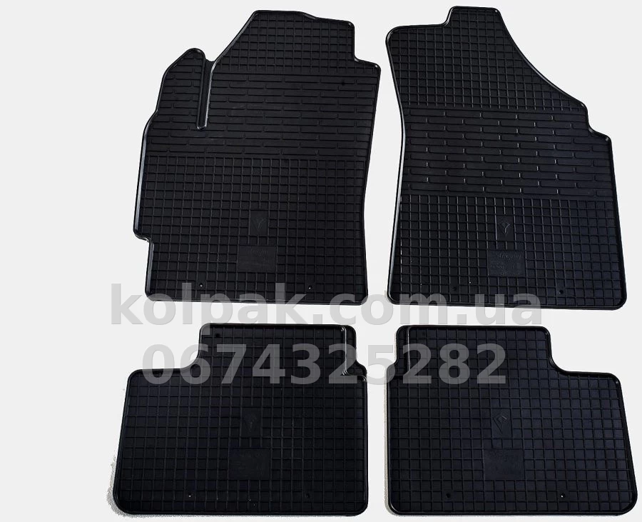 Floor mats for Daewoo Matiz 1998-/2004-/Chery QQ 2003-/Chevrolet Spark 2004-, 4 pcs, Stingray, 1005024 Floor mats for Daewoo Matiz 1998-/2004-/Chery QQ 2003-/Chevrolet Spark 2004-, 4 pcs, Stingray, 1005024 β photo 1