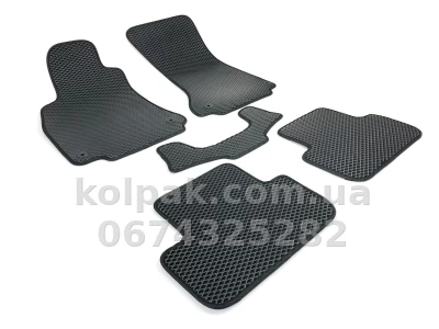 Килимки в салон Audi A4 В8/A5 Sportback 2008-2015, EVA, чорні, 5 шт., AVTM BLCEV1017 — фото 6
