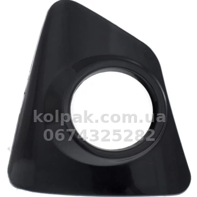 Права решітка бампера Toyota Corolla E17 2013-2016, USA, з отв., чорна, AVTM, 8148102480, 187052916
